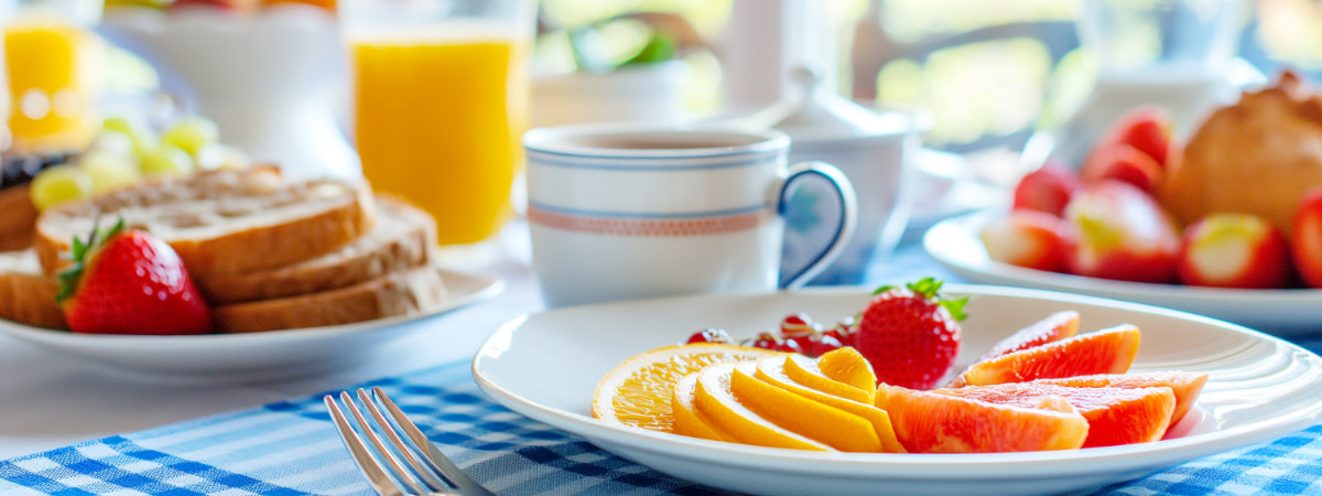 Desayuno del Hotel Riutort